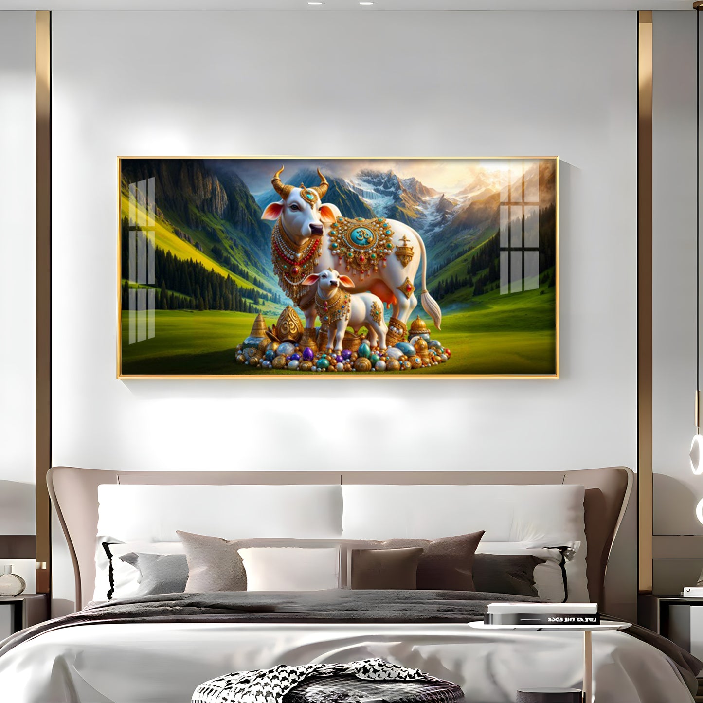 Divine Prosperity Premium Acrylic Horizontal Wall Art