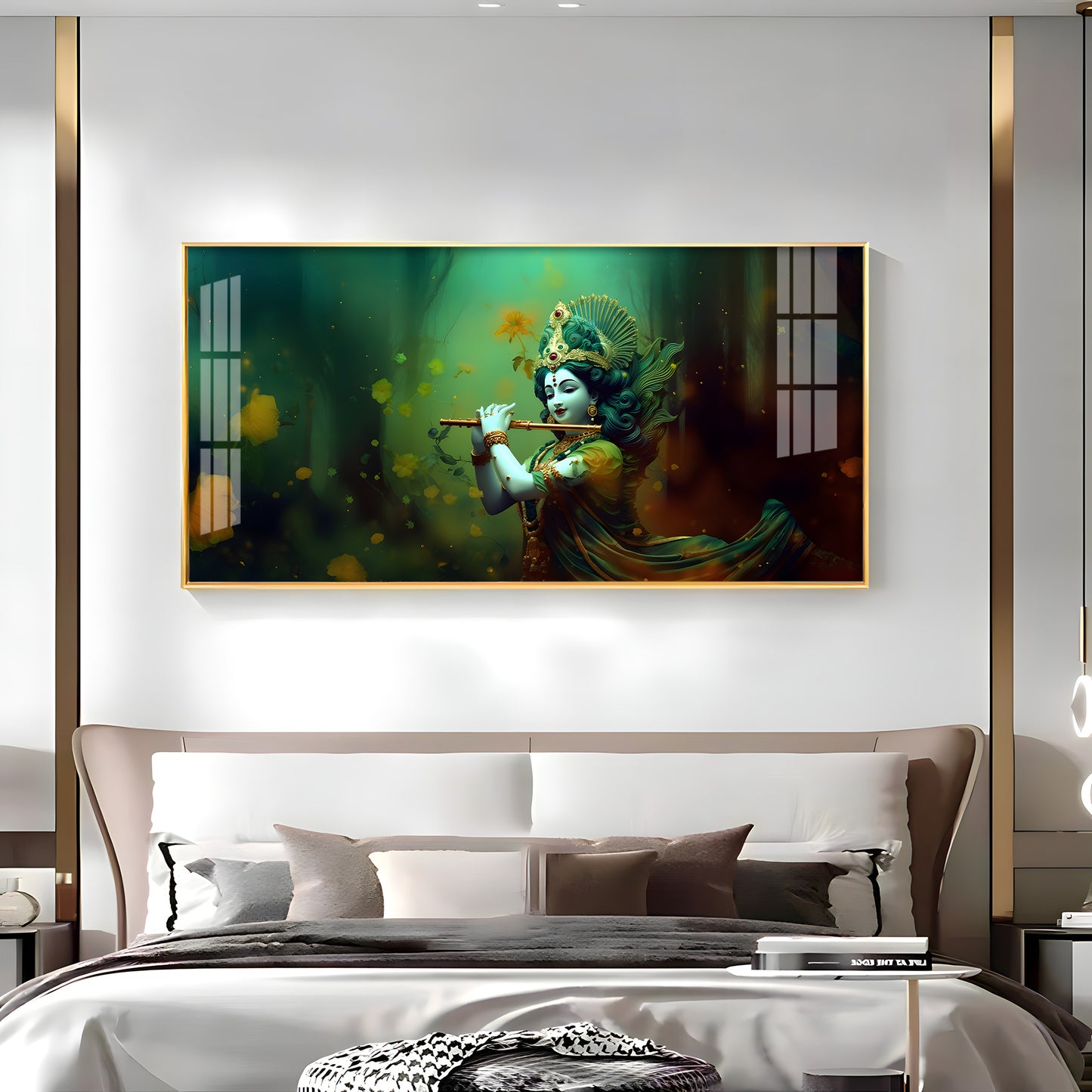 Murli Manohar Premium Acrylic Horizontal Wall Art