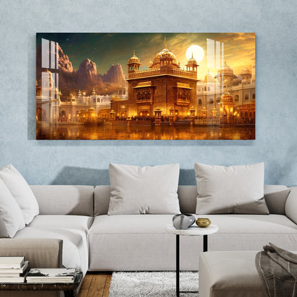 Harmandir Sahib Acrylic Wall Art