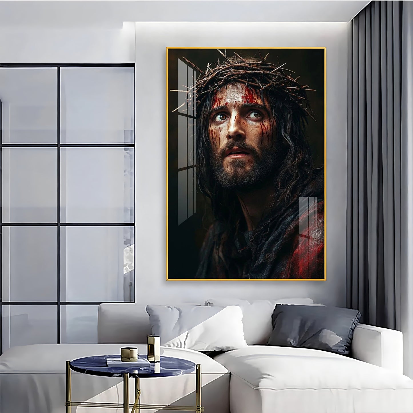 Christ's Embrace Premium Acrylic Wall Art