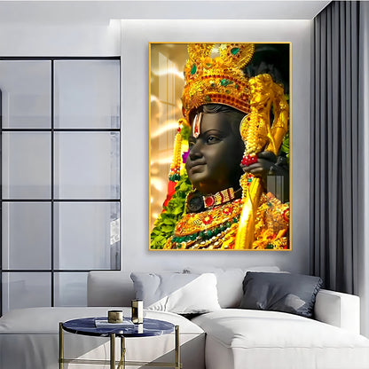 Ayodhya Darshan Premium Acrylic Vertical Wall Art