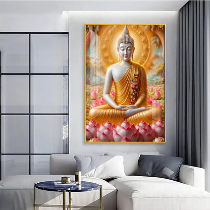 Tamatina Buddha Premium Acrylic Vertical Wall Art