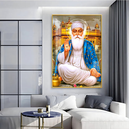 Guidance Of Guru Ji Premium Vertical Acrylic Wall Art