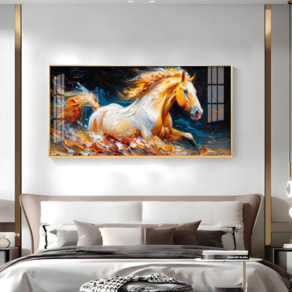 Fantasy Horse Premium Acrylic Horizontal Wall Art