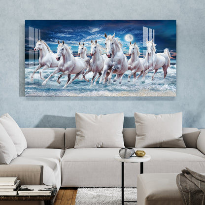 Horses to Milky Way Acrylic Wall Art