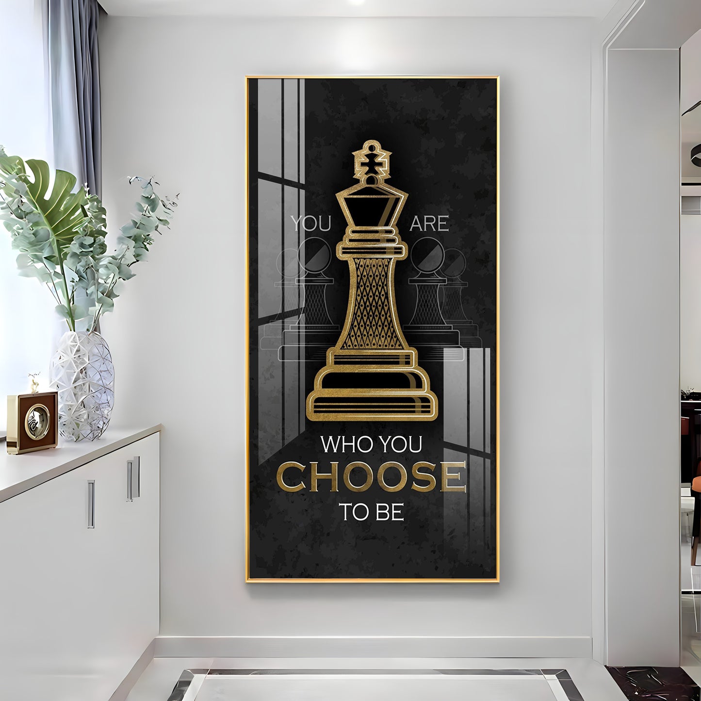 Who You Choose To Be Premium Acrylic Vertical Wall Art