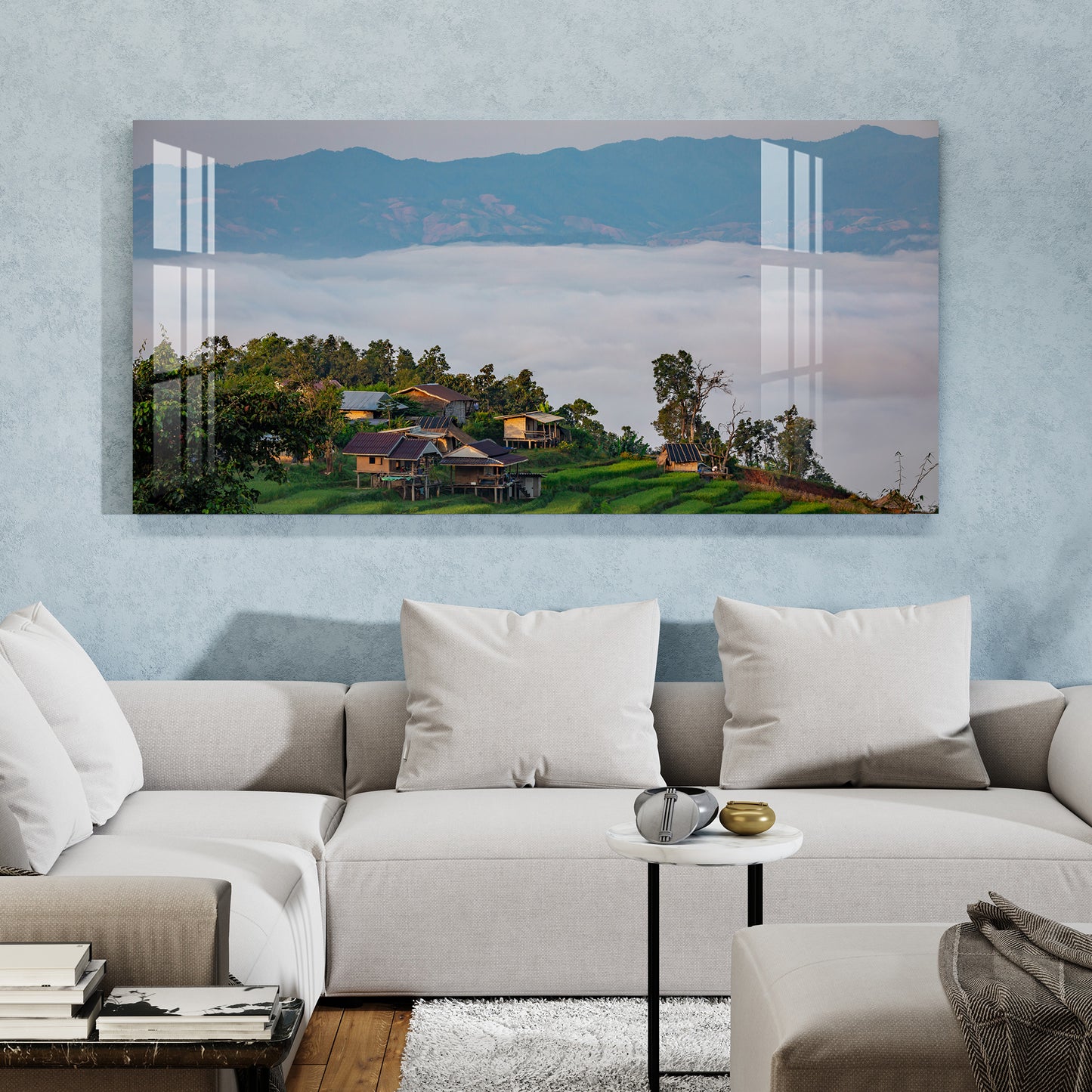 On Cloud Seven Acrylic Wall Art