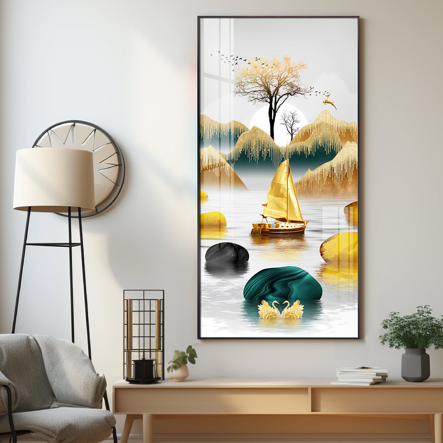 Fairytale Forest Luxury Crystal Wall Art