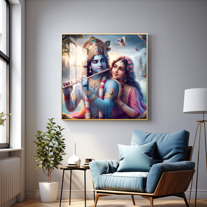 Sacred Love Premium Acrylic Square Wall Art