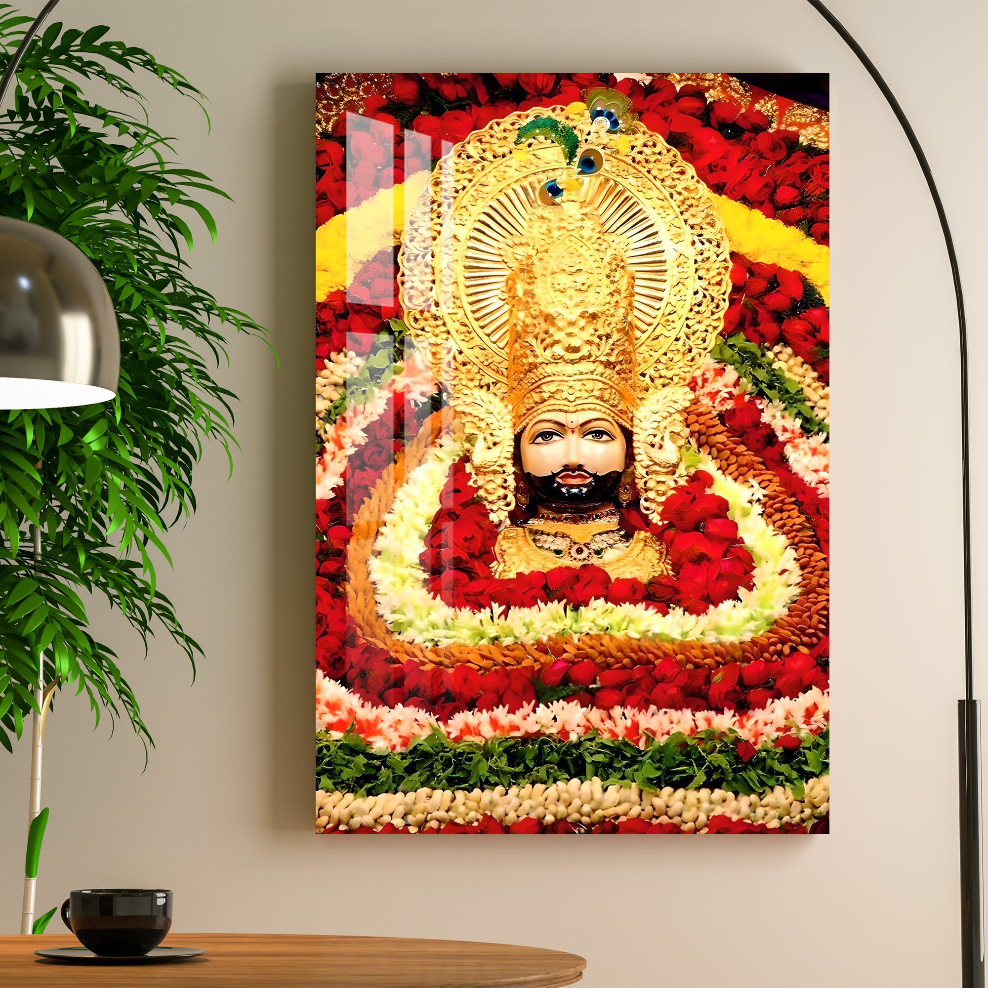 Shyam Baba Acrylic Wall Art