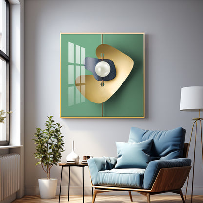 Modern Aesthetics Abstract Premium Acrylic Square Wall Art