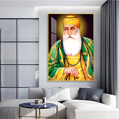 Guru Nanak Ji Premium Vertical Acrylic Wall Art