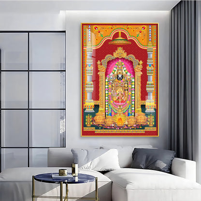 Narayana Blessing Premium Acrylic Vertical Wall Art