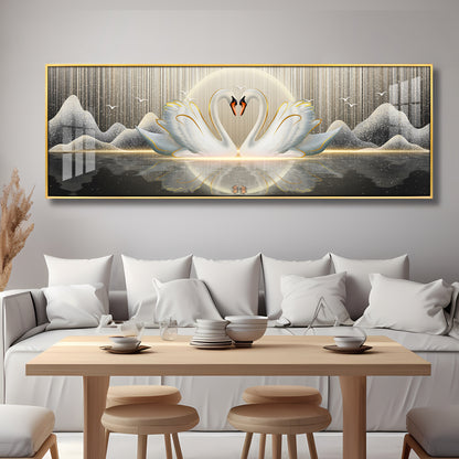 Swanscape Serenity Premium Acrylic Horizontal Wall Art