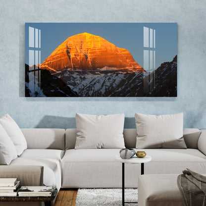 Mount Kailash Acrylic Wall Art