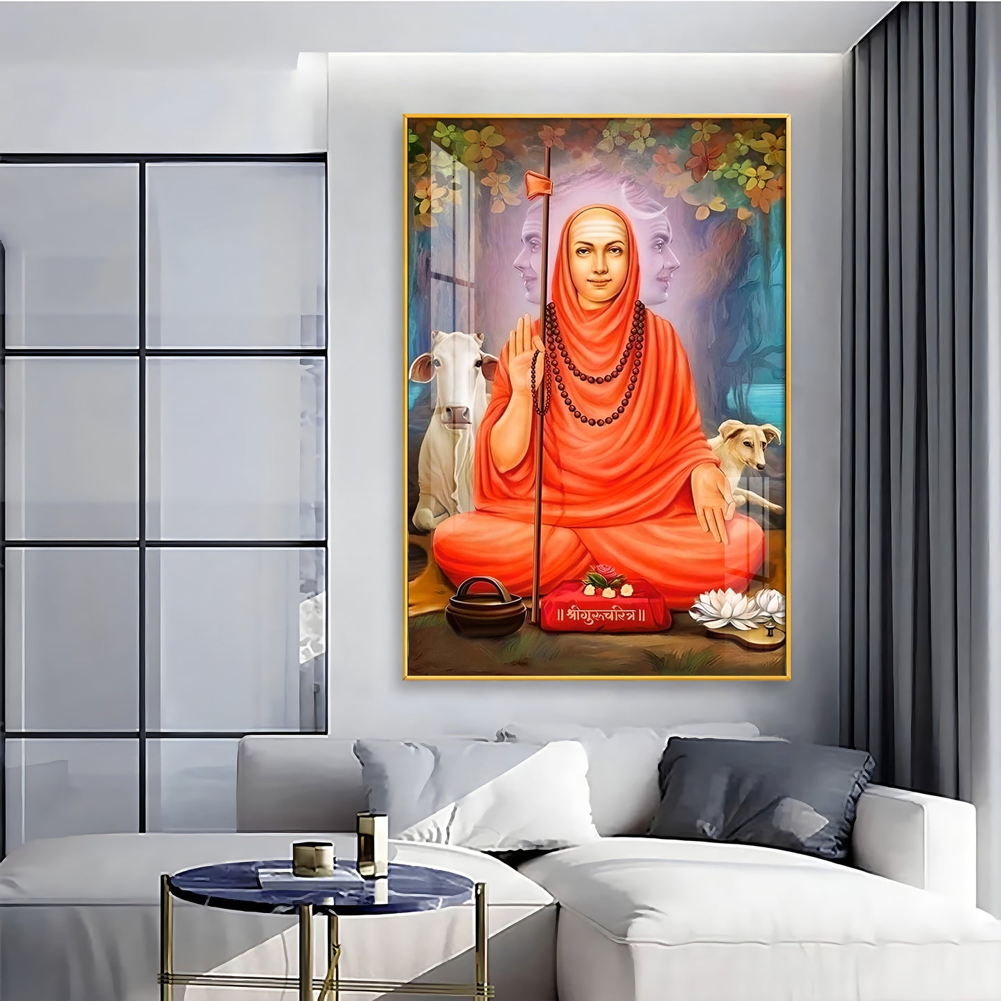 Divine Majesty Premium Vertical Acrylic Wall Art