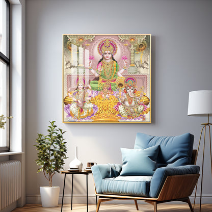 Majestic God & Goddess Premium Acrylic Square Wall Art