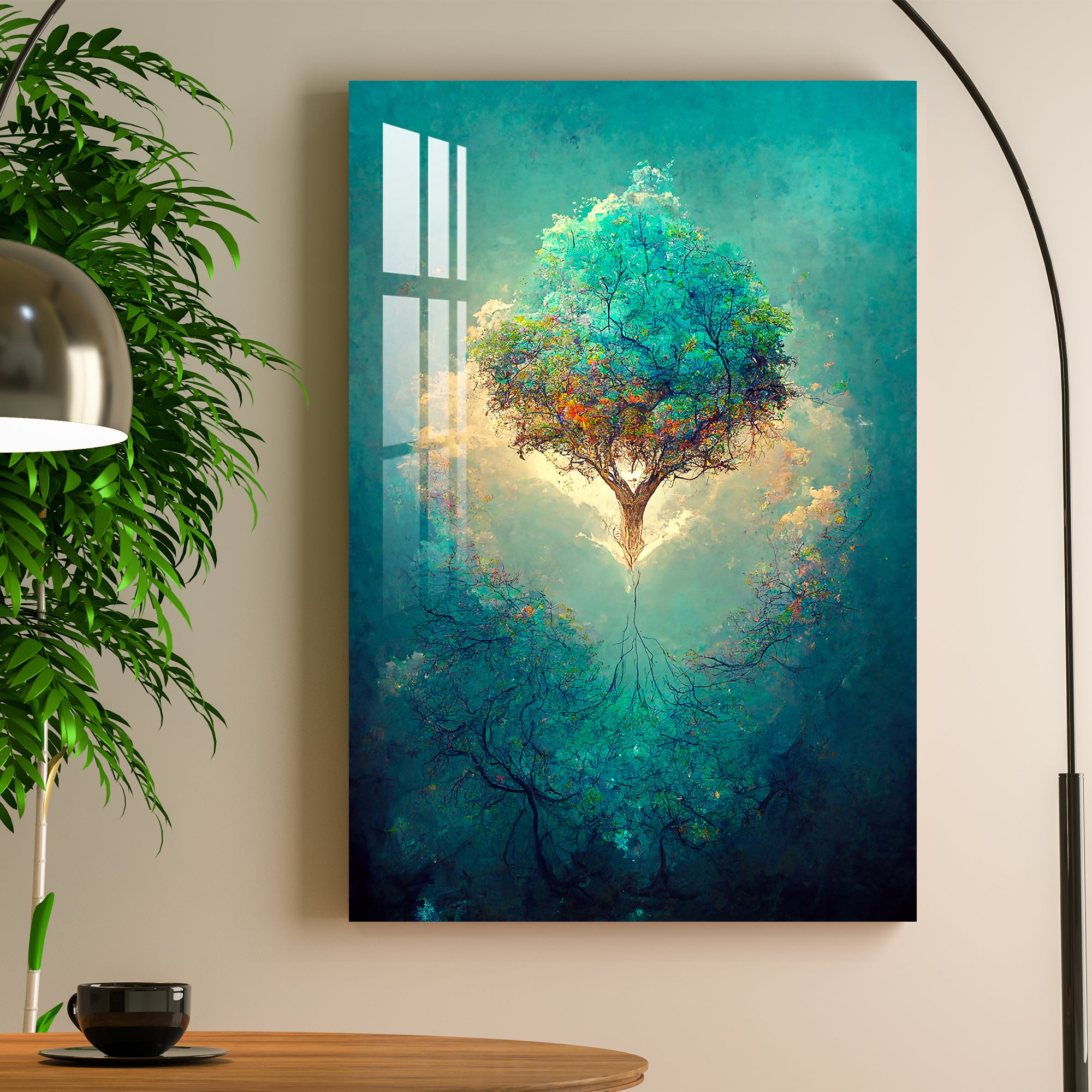 The Green Heaven Acrylic Wall Art