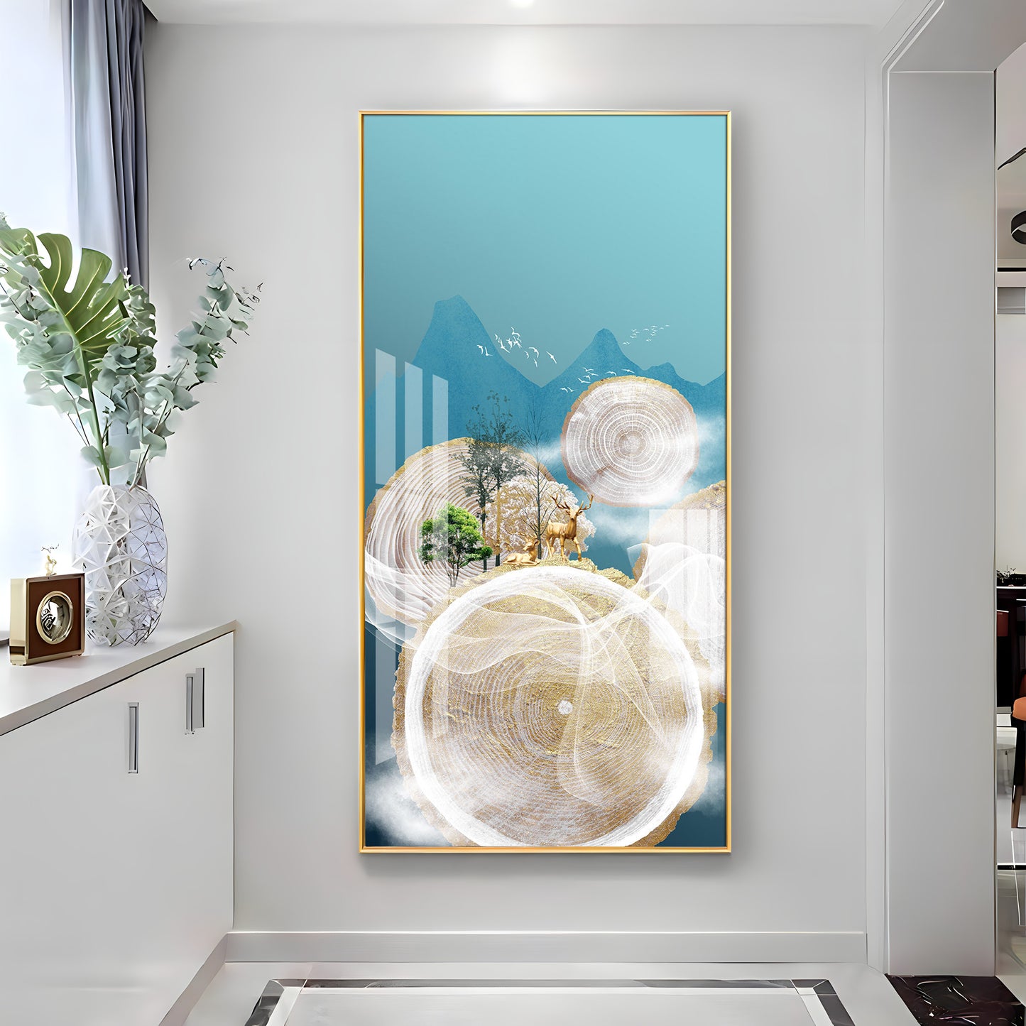 Mild Century Premium Acrylic Vertical Wall Art