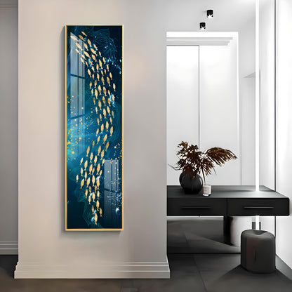 Deep Into The Ocean Premium Acrylic Vertical Wall Art