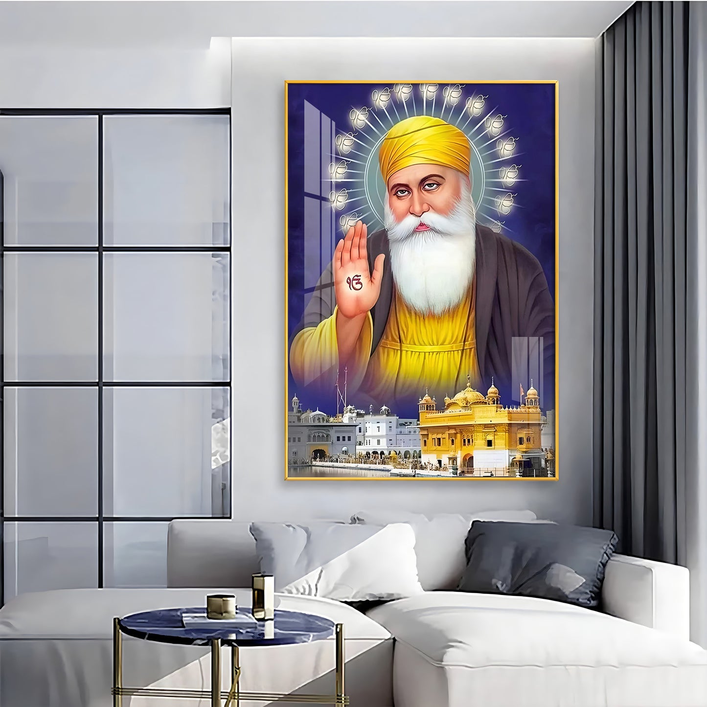 Guru's Wisdom Premium Vertical Acrylic Wall Art