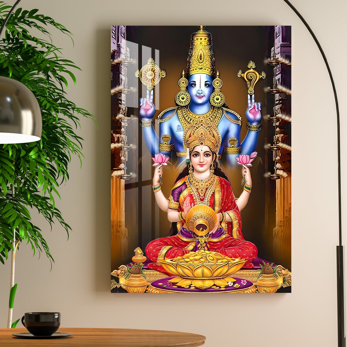 Lord Venkateswara Swamy Acrylic Wall Art