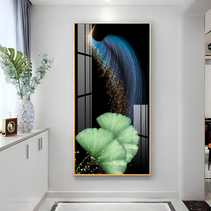 Celestial Showers Premium Acrylic Vertical Wall Art