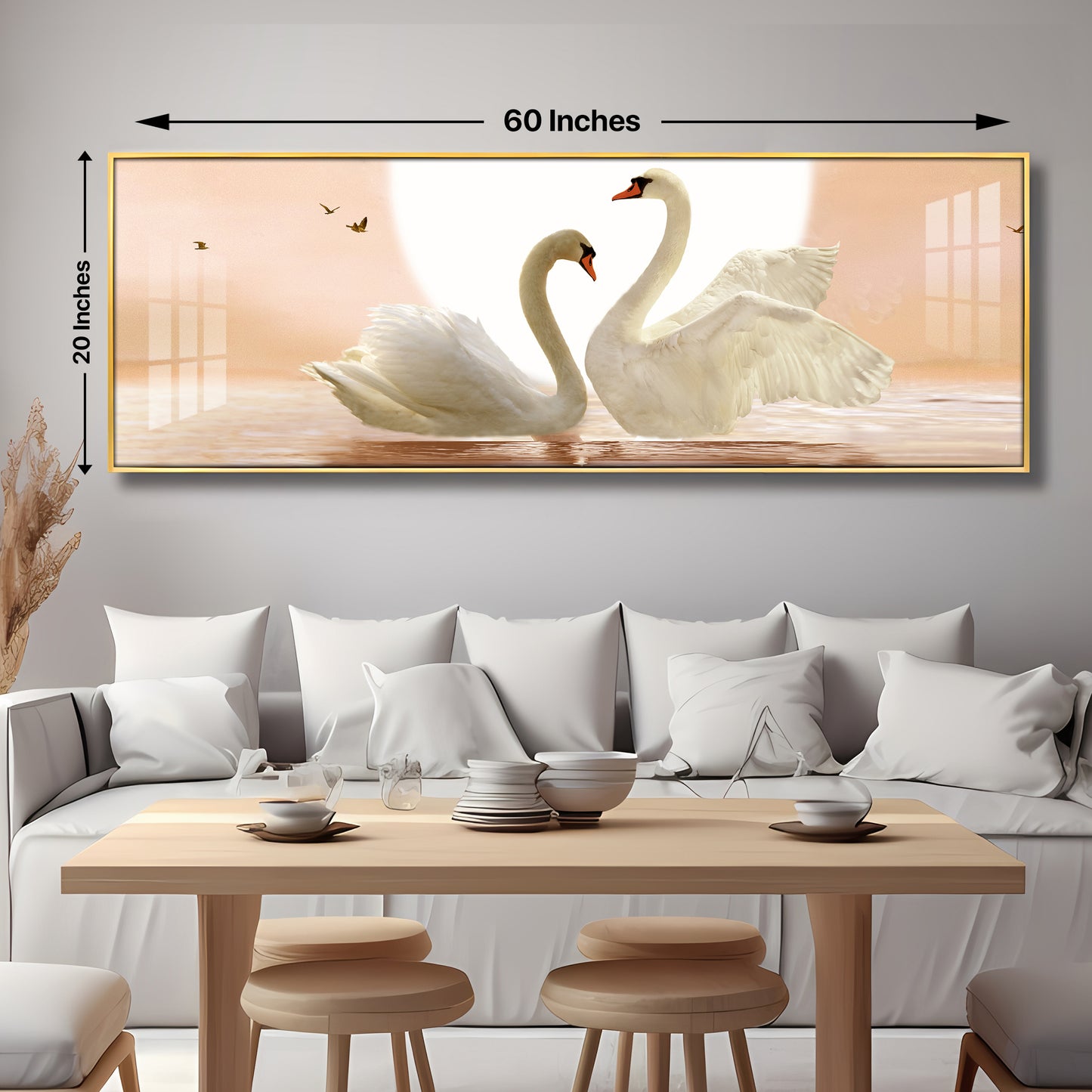 Romantic Moment Premium Acrylic Horizontal Wall Art