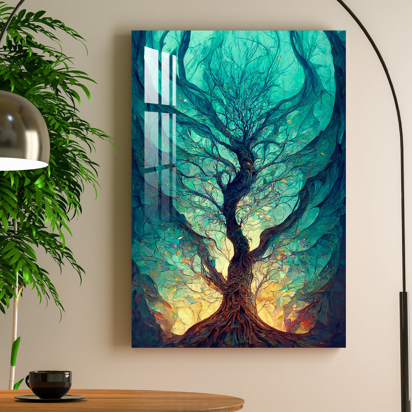 Heavenly Tree Acrylic Wall Art