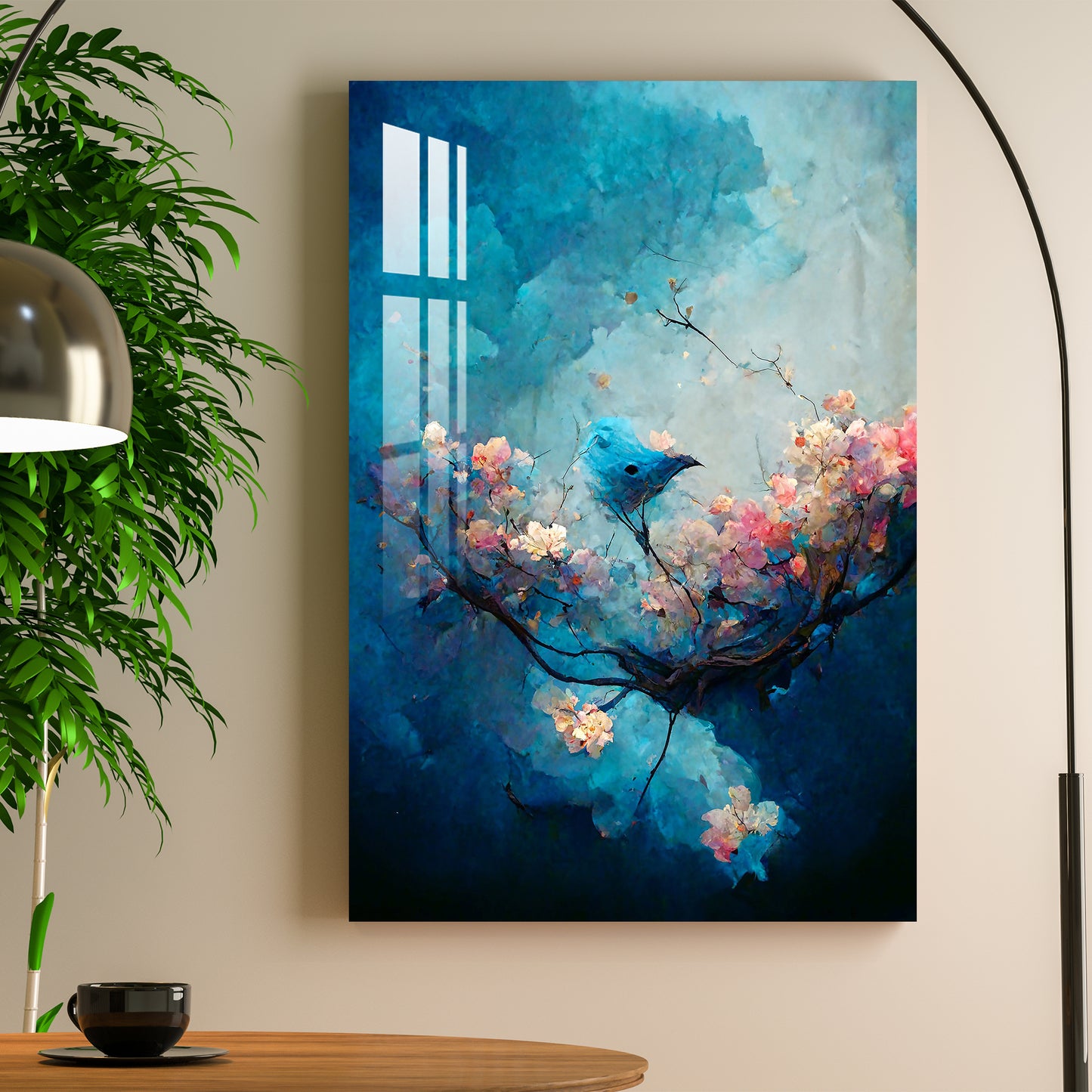 The Evening Bird Acrylic Wall Art