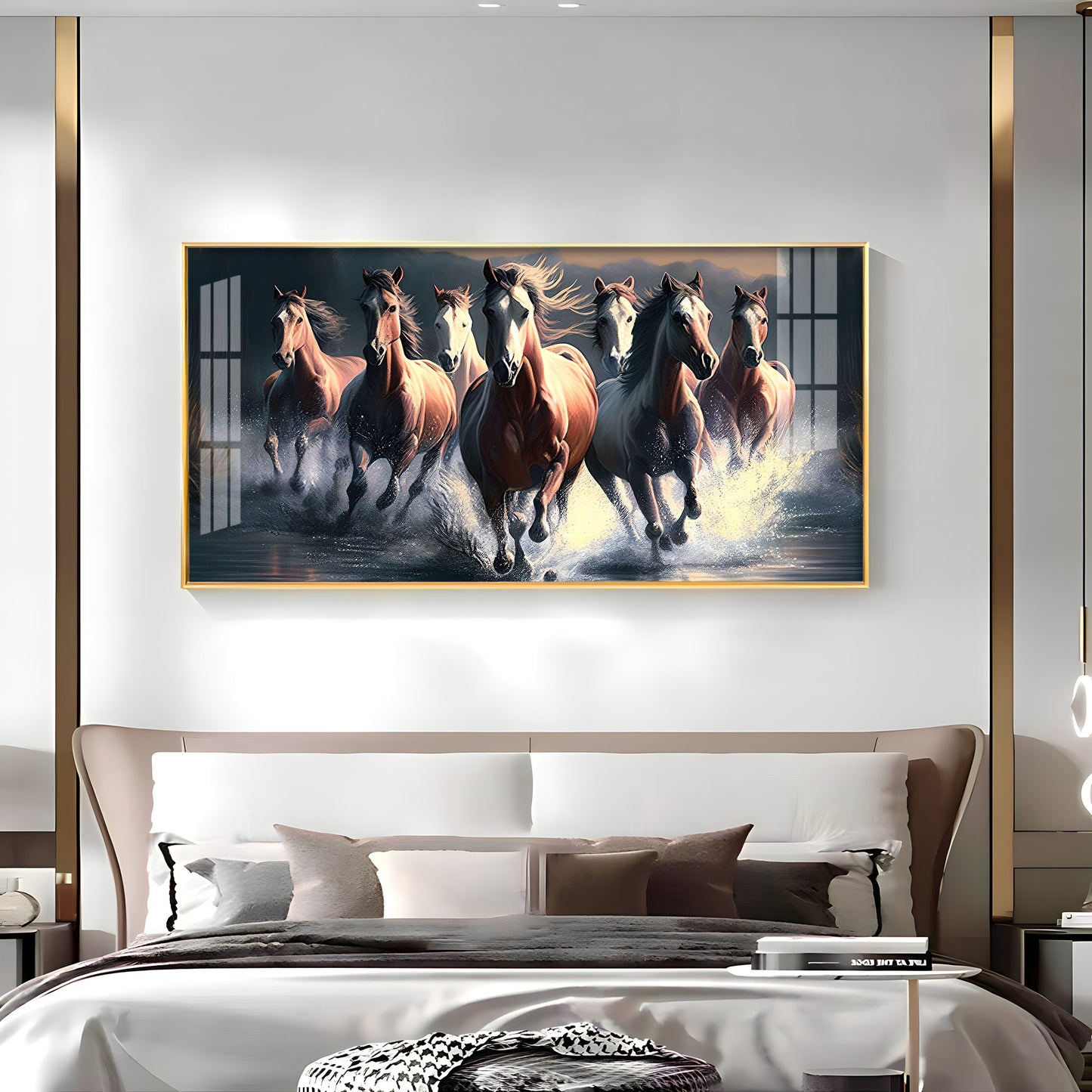 The Pride Run Premium Acrylic Horizontal Wall Art