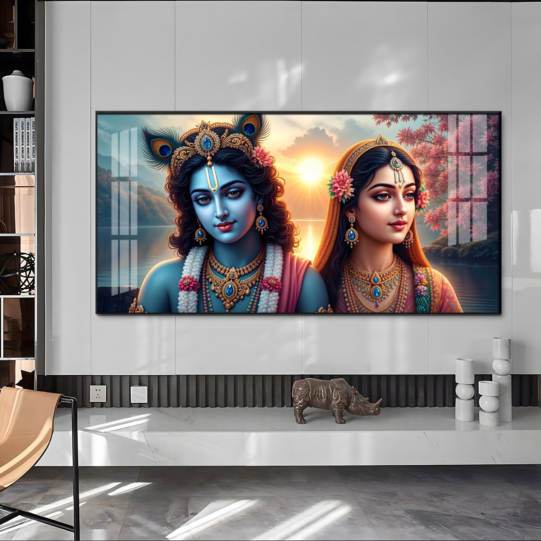 Reflections of Companionship Premium Acrylic Horizontal Wall Art