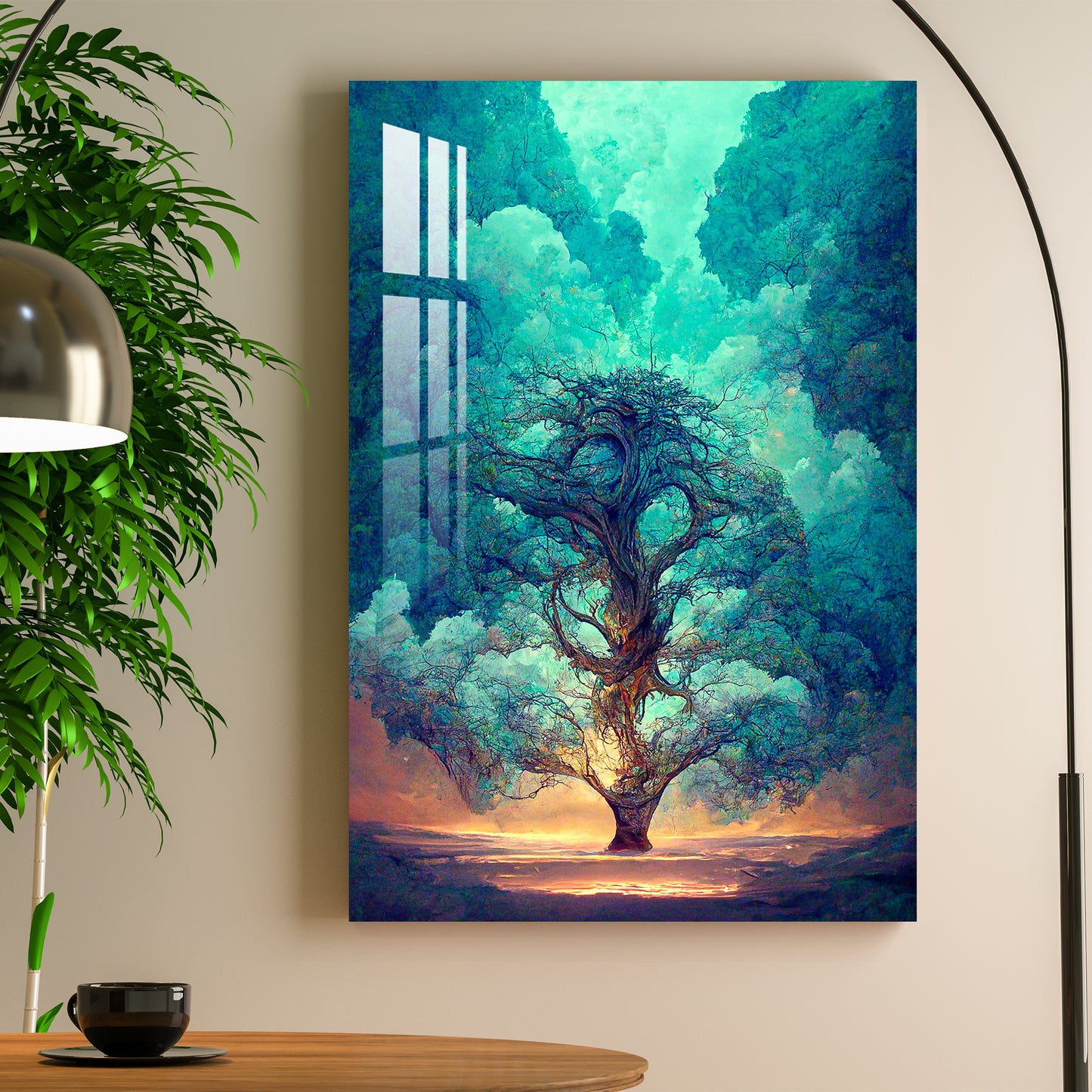 Tree of a Fairy Tale Acrylic Wall Art