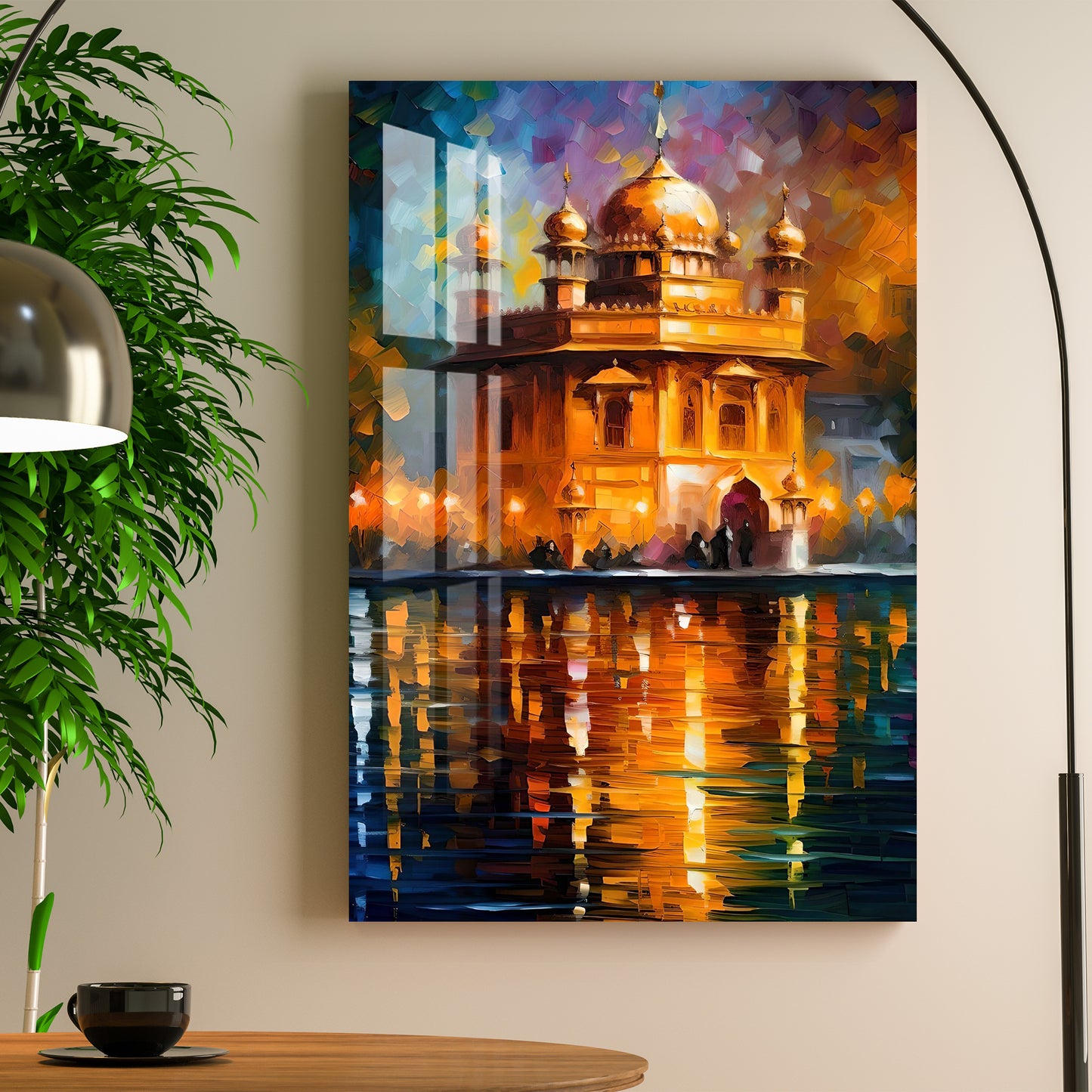 Shri Darbar Sahib Acrylic Wall Art