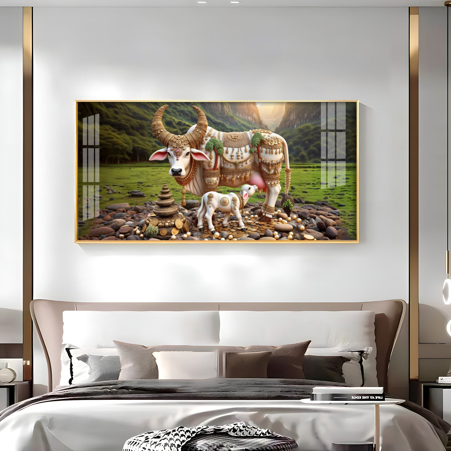 Prosperity Blessings Premium Acrylic Horizontal Wall Art