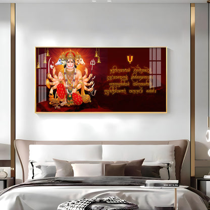 Sankat Mochan Premium Acrylic Horizontal Wall Art