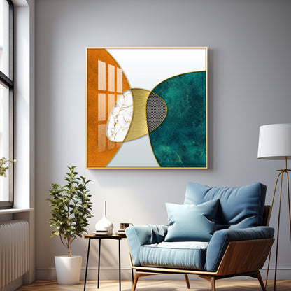 Abstract Three-Dimensional Premium Acrylic Square Wall Art