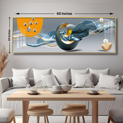 Auspicious Figures Premium Acrylic Horizontal Wall Art