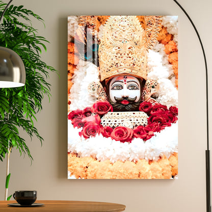 Shree Shyam Baba Acrylic Wall Art