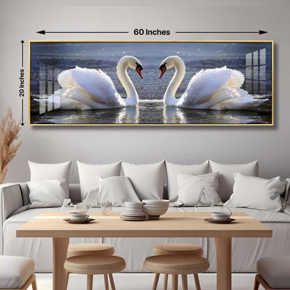 Heartwarming Couple Premium Acrylic Horizontal Wall Art