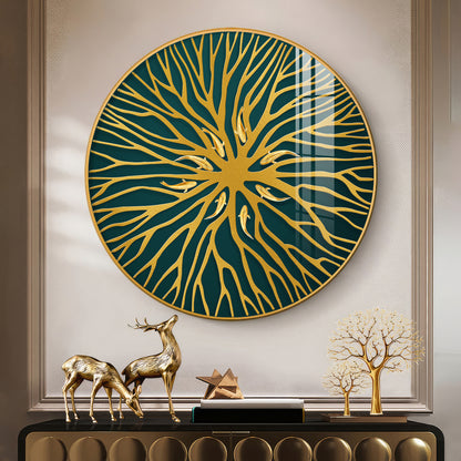 Horizon Sphere Art Premium Acrylic Round Wall Art