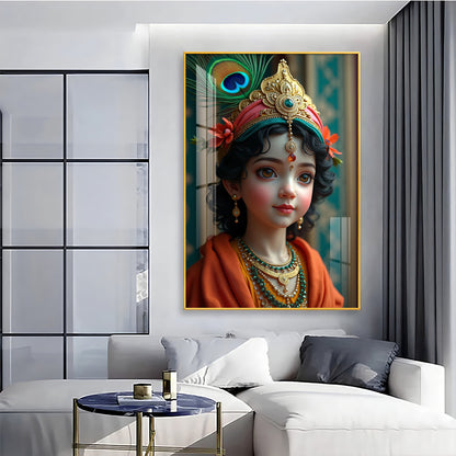 Krishna Reverberations Premium Acrylic Wall Art