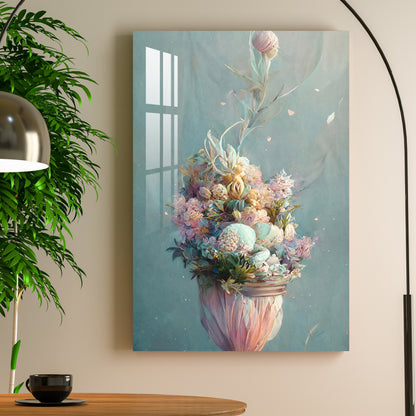 Floral Season Acrylic Wall Art