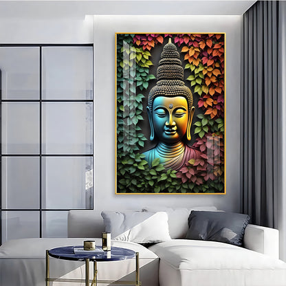 Beautiful Buddha Premium Acrylic Vertical Wall Art