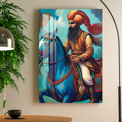 Brave Fighter Acrylic Wall Art