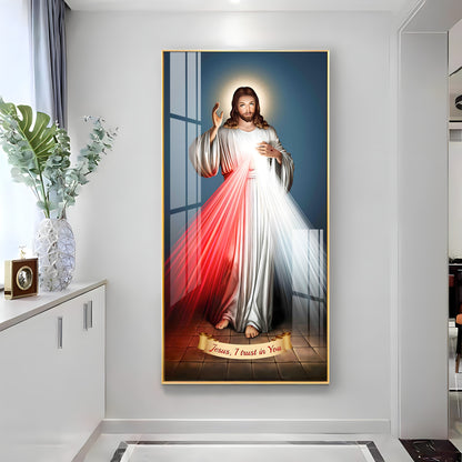 Jesus Christ Premium Acrylic Vertical Wall Art