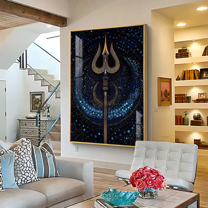 Celestial Guardian Premium Vertical Acrylic Wall Art