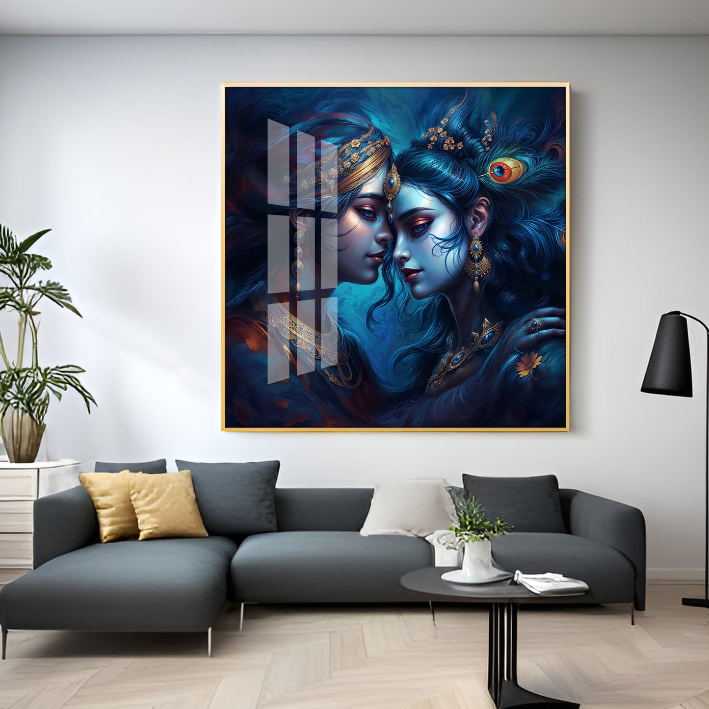 Eternal Love Premium Acrylic Square Wall Art