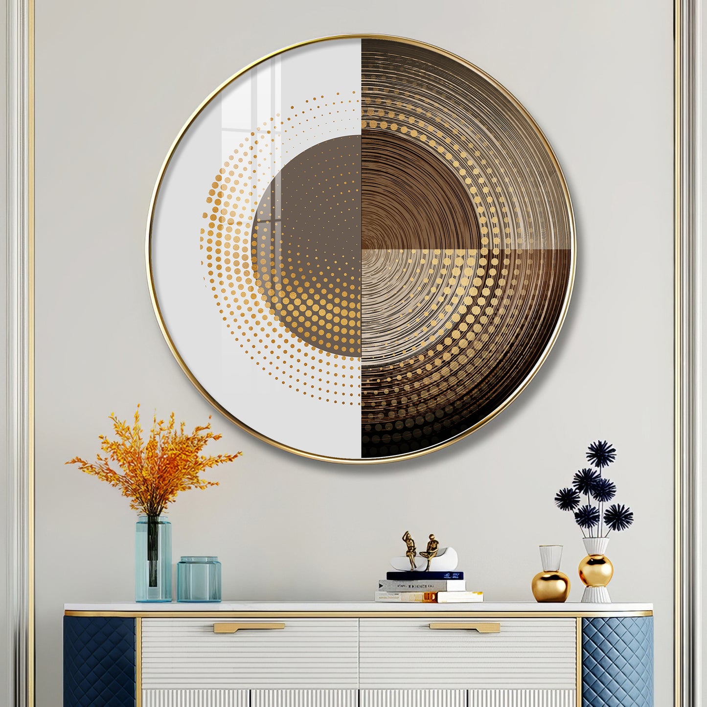 WallSphere Premium Acrylic Round Wall Art