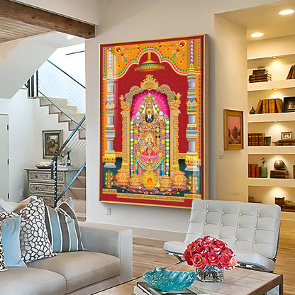 Narayana Blessing Premium Acrylic Vertical Wall Art